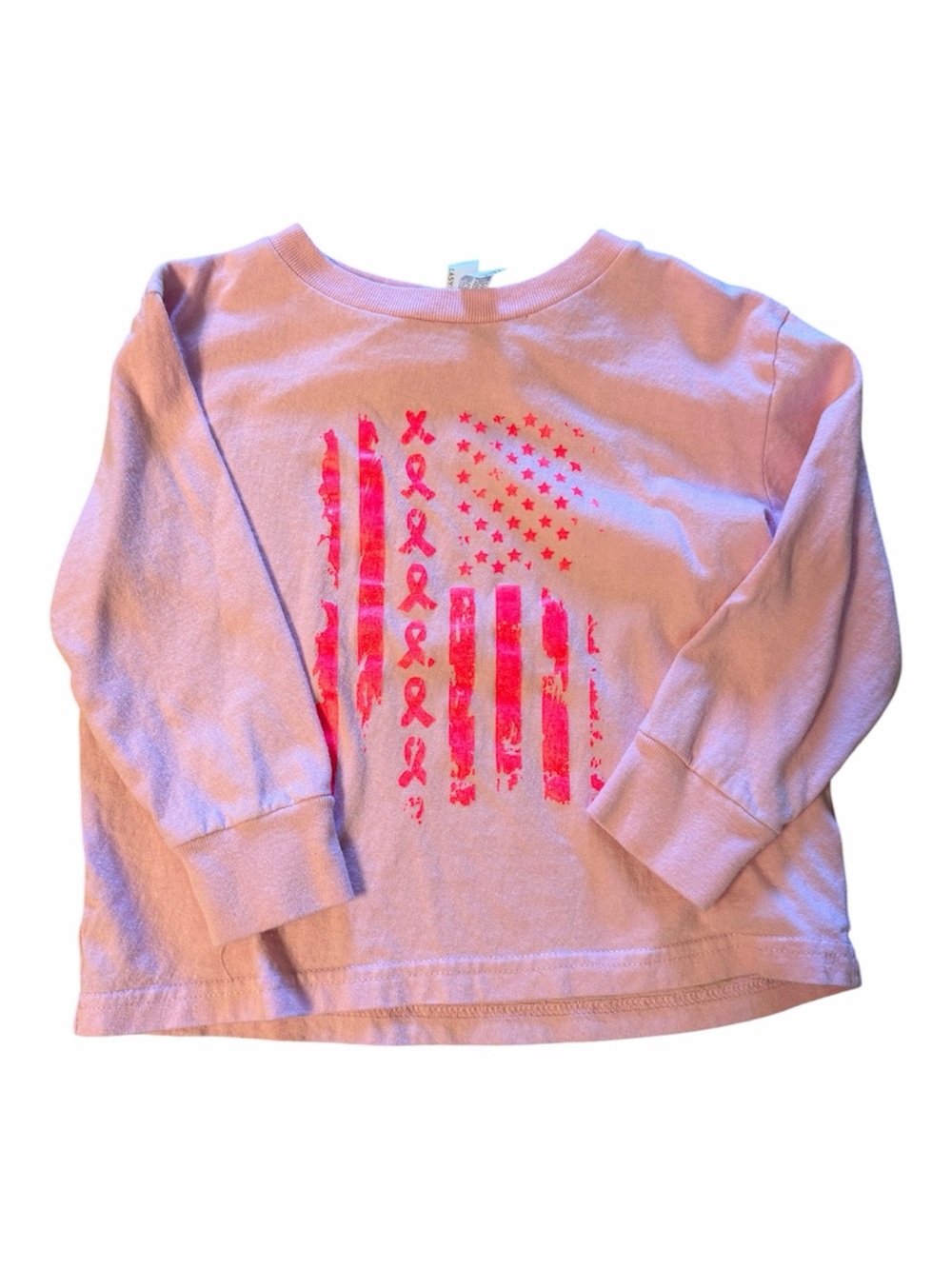 Pink Long-Sleeve Breast Cancer Pride shirt